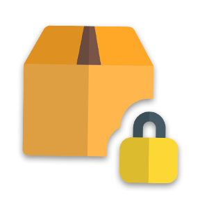 Secure box icon